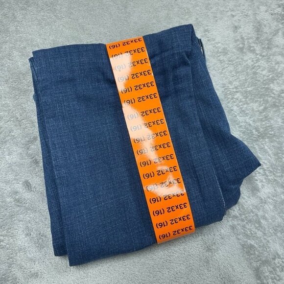 Levis 315 Shaping Bootcut Blue Denim Jeans Mid Rise Size 33x32 a1640 - Picture 4 of 5